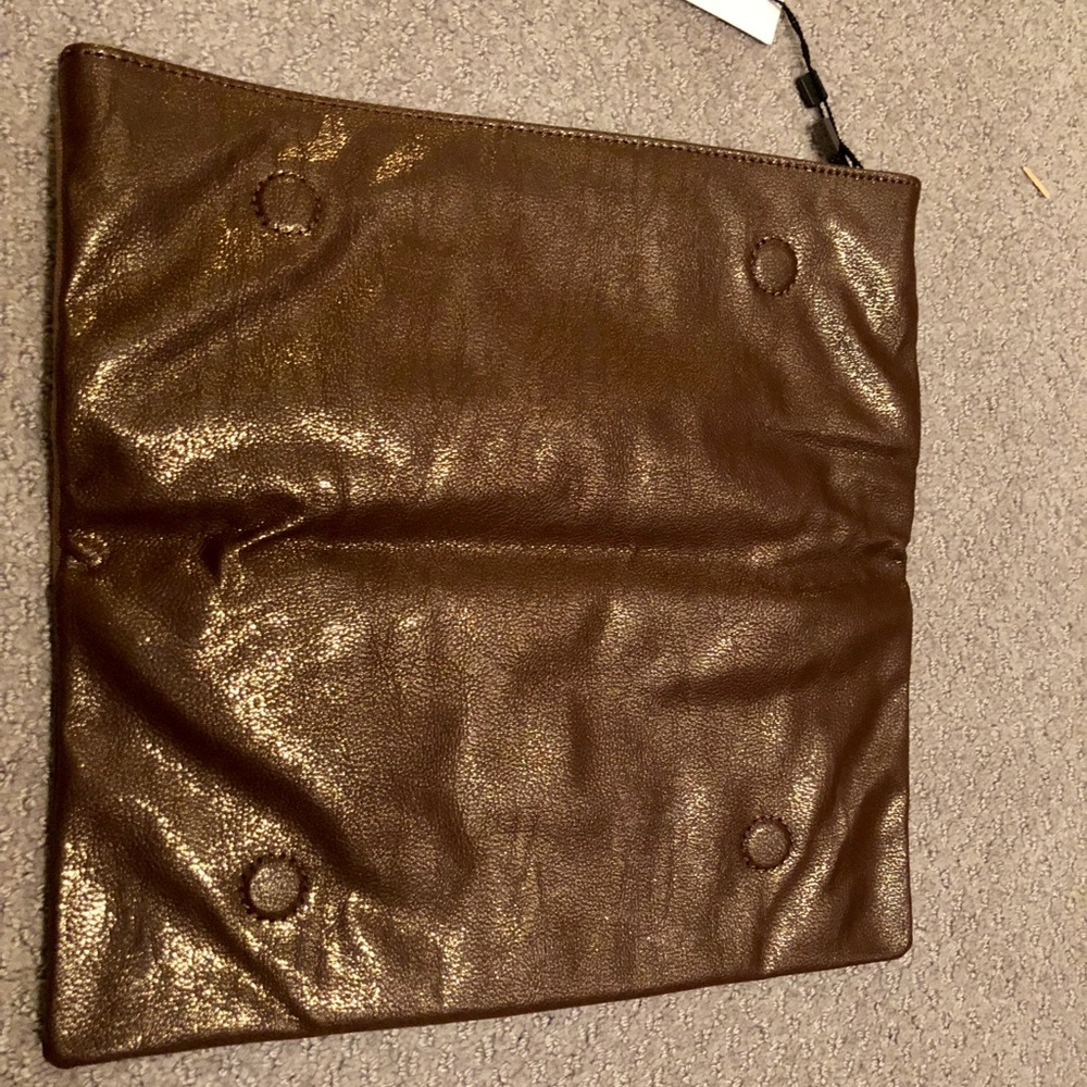 BCBGeneration Bronze Stud Foldable Clutch